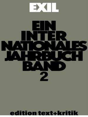 cover image of Erinnerungen ans Exil